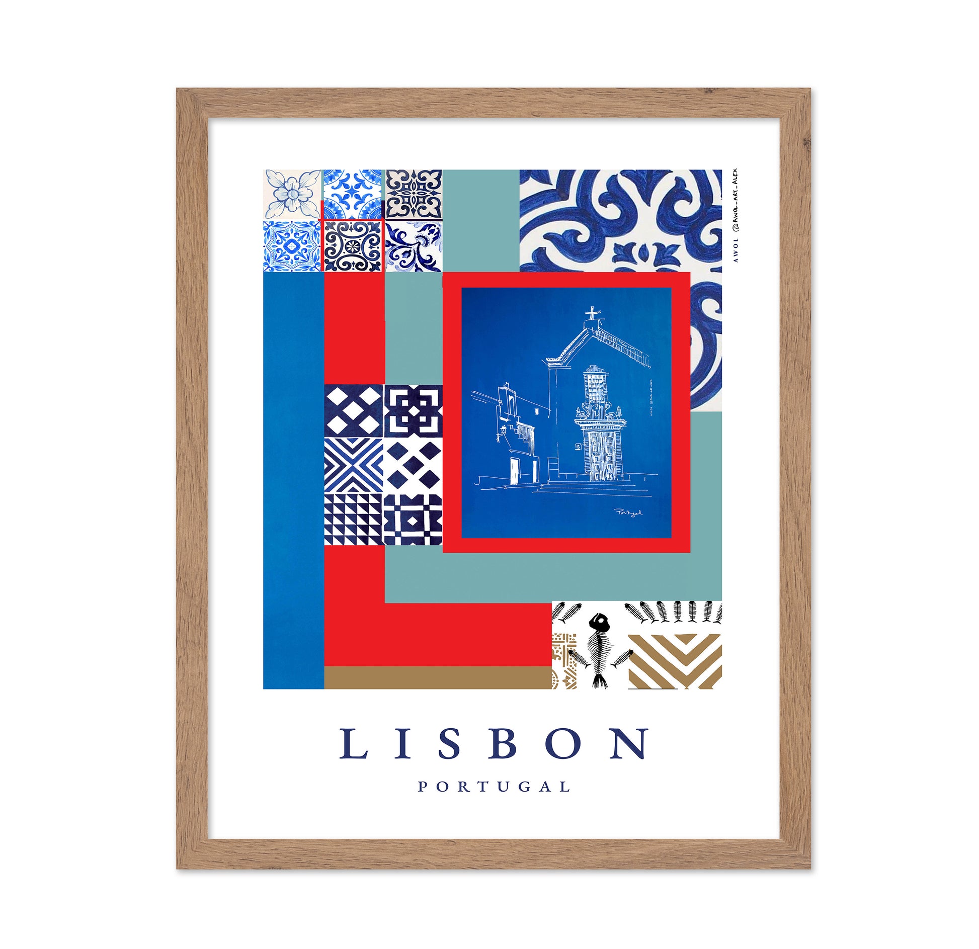 Lisbon Tile Pattern
