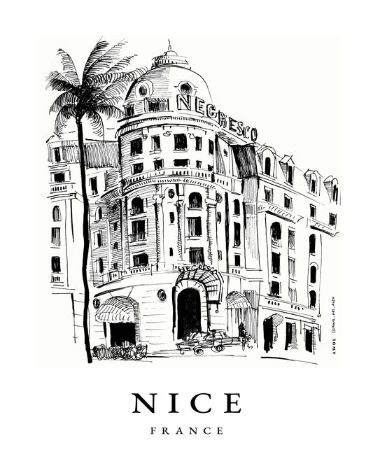 Nice Negresco Architecture
