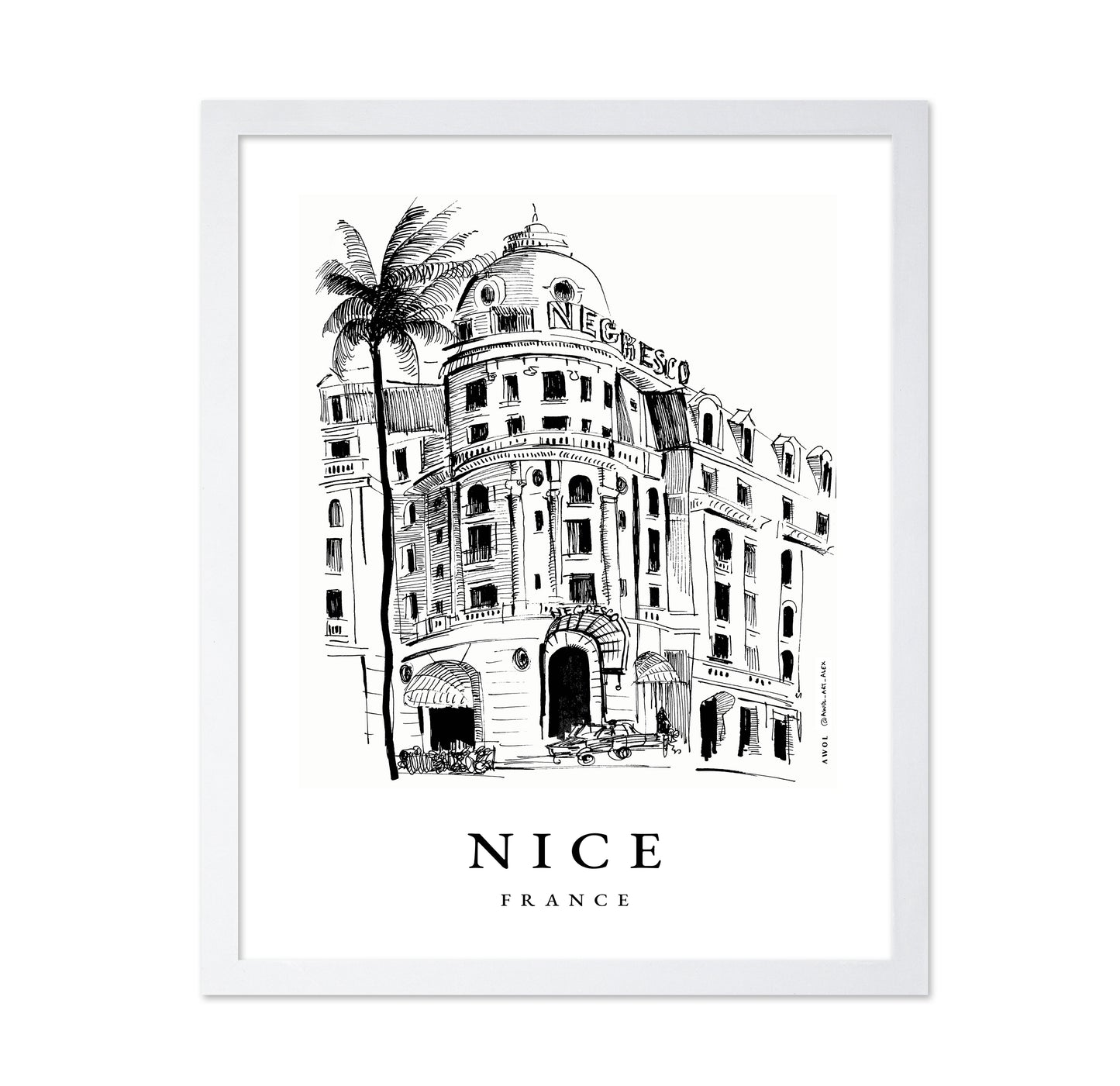 Nice Negresco Architecture
