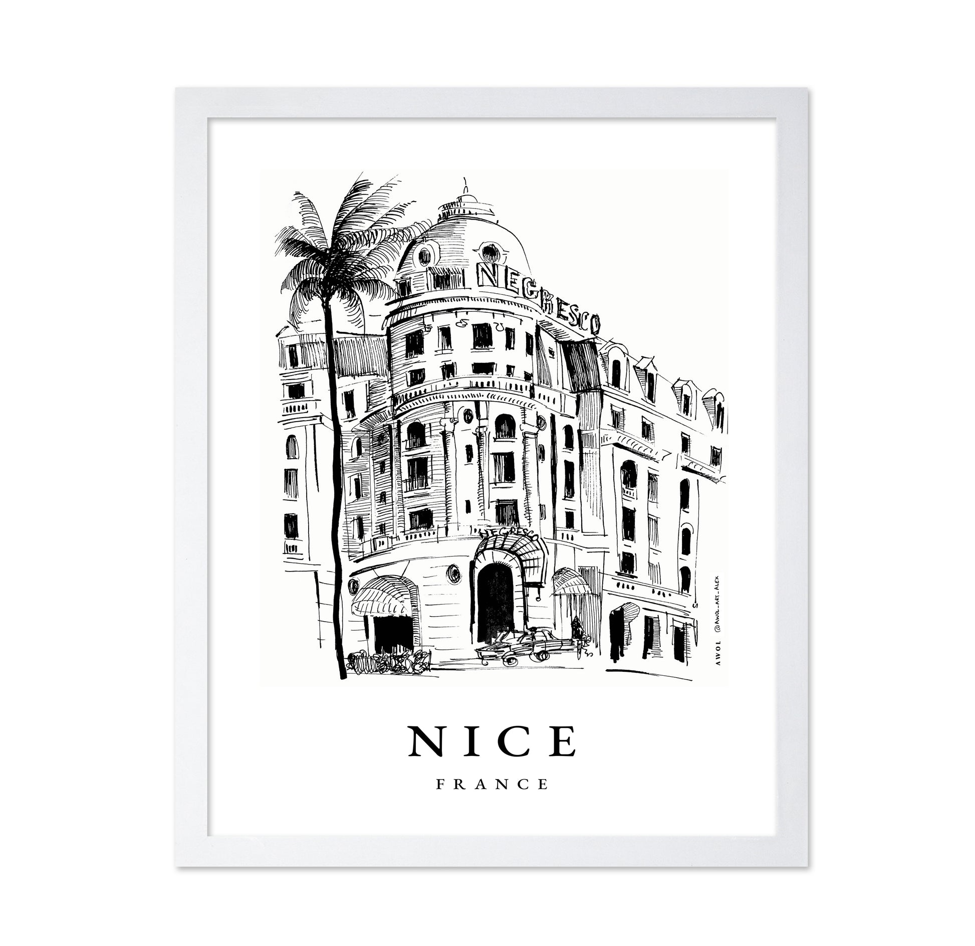 Nice Negresco Architecture