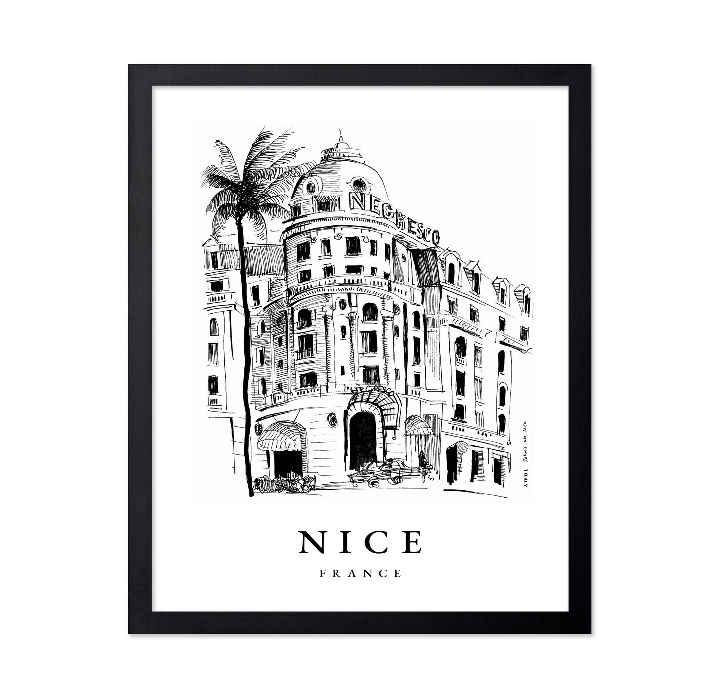 Nice Negresco Architecture