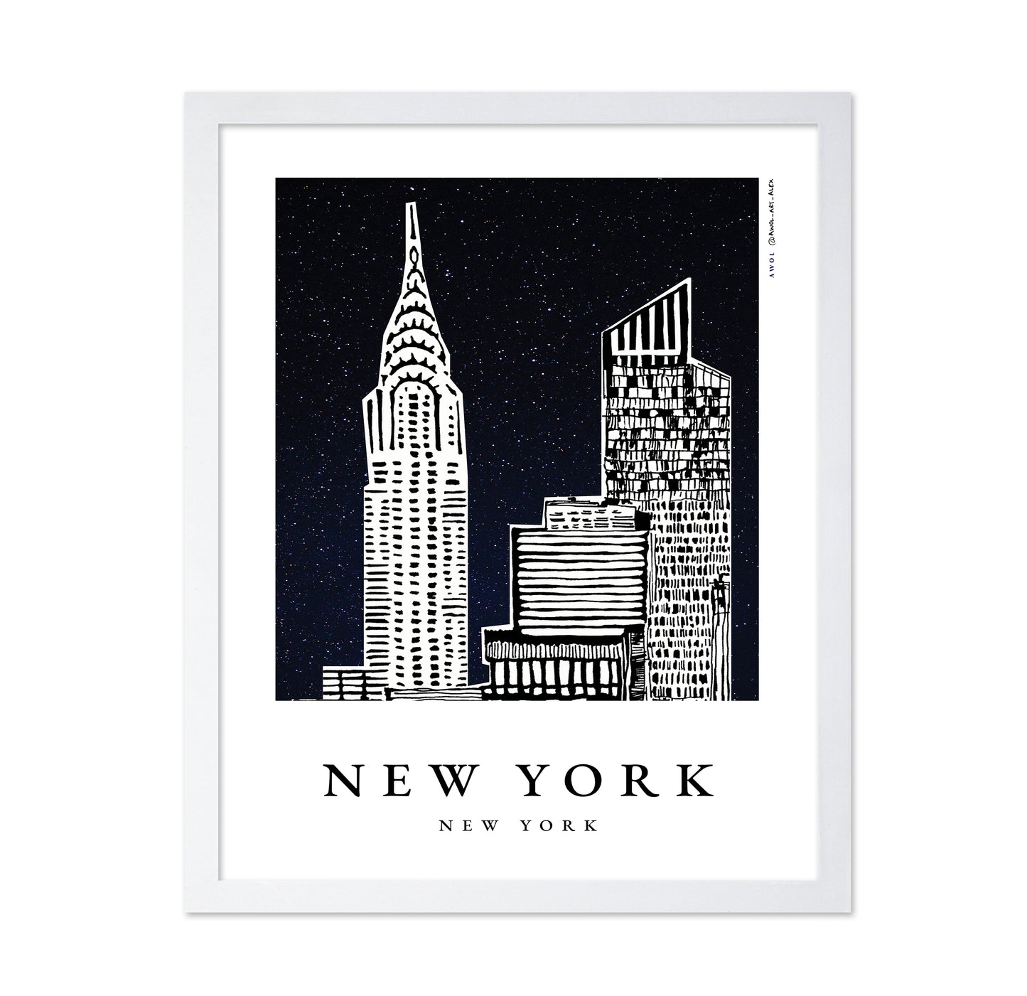 New York Skyline Architecture