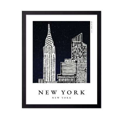 New York Skyline Architecture