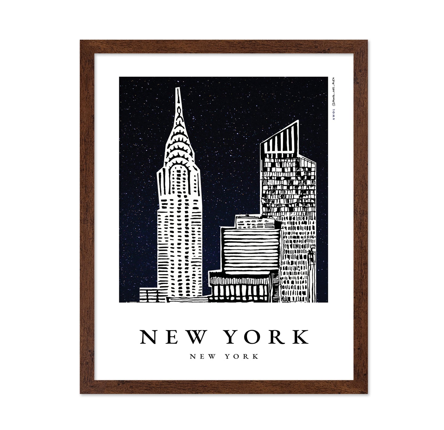 New York Skyline Architecture