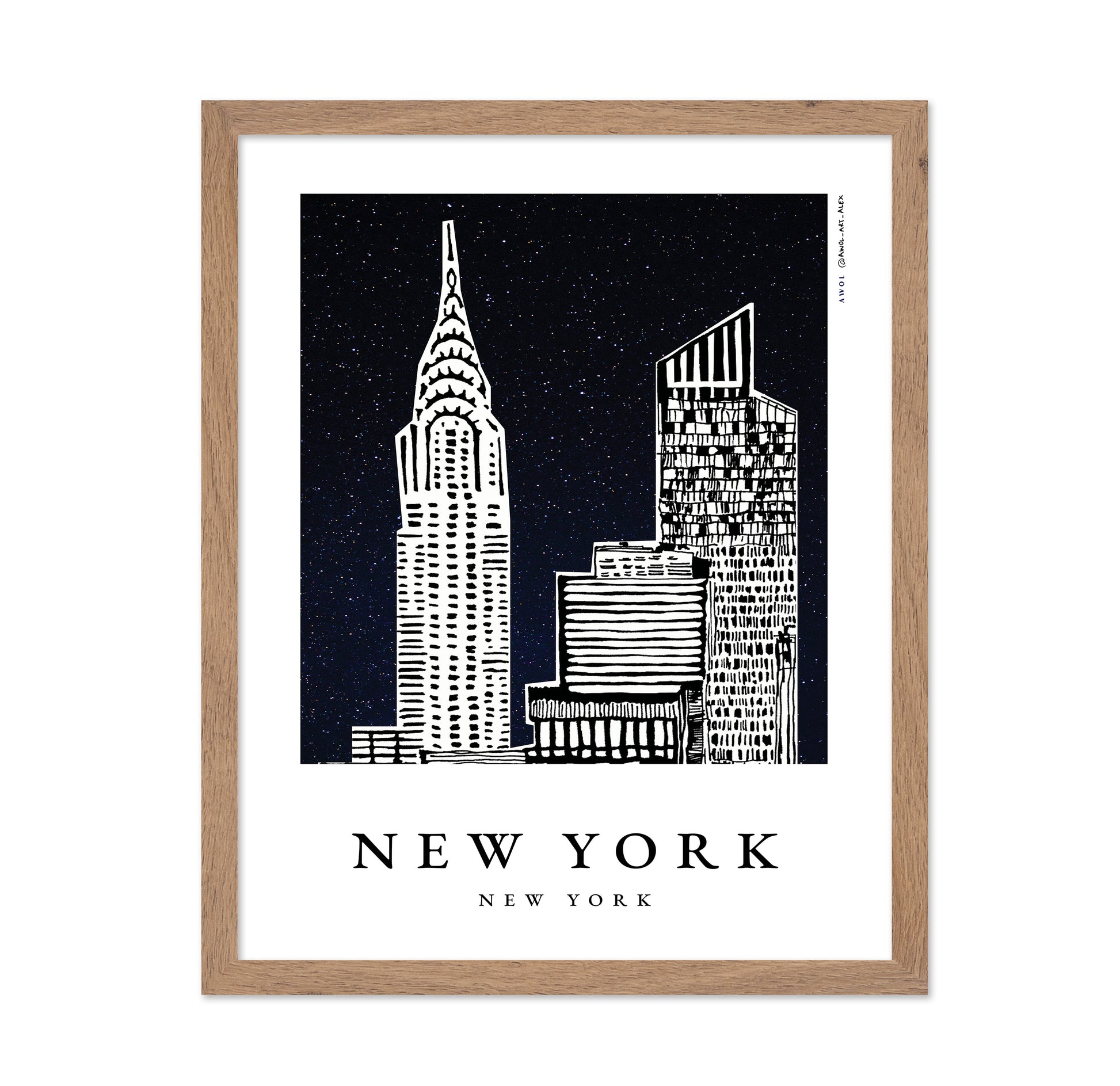 New York Skyline Architecture