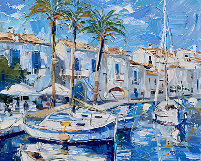 Boats In the Harbor