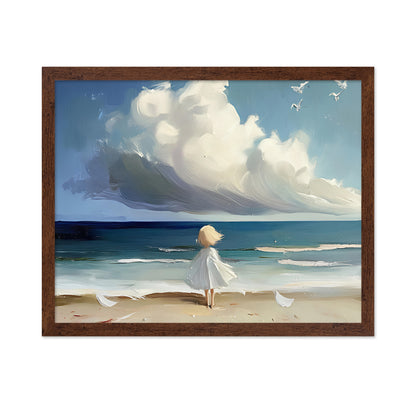 Little Girl On the Beach