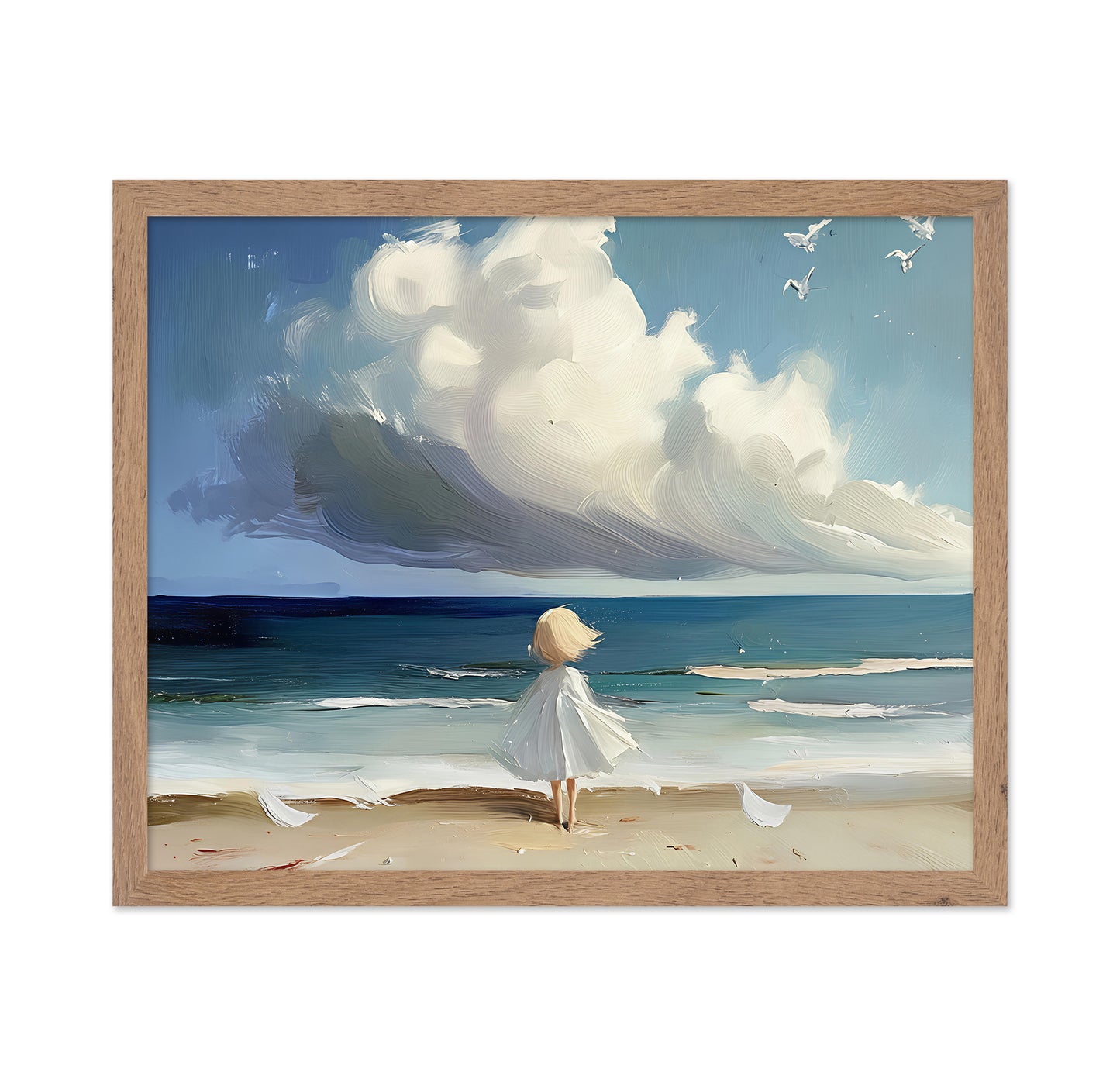 Little Girl On the Beach