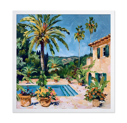 Pool and Palm Trees