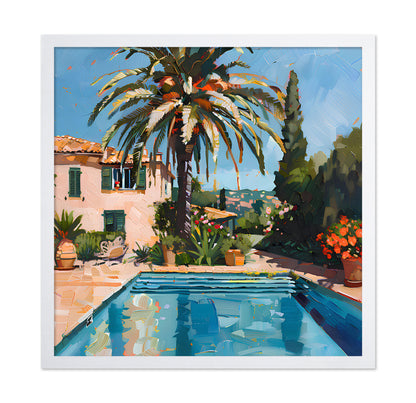 Pool With Palm Trees