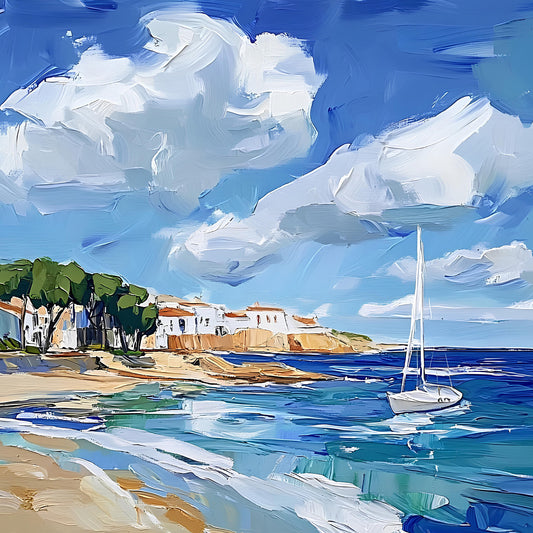 Sailboat On the Beach