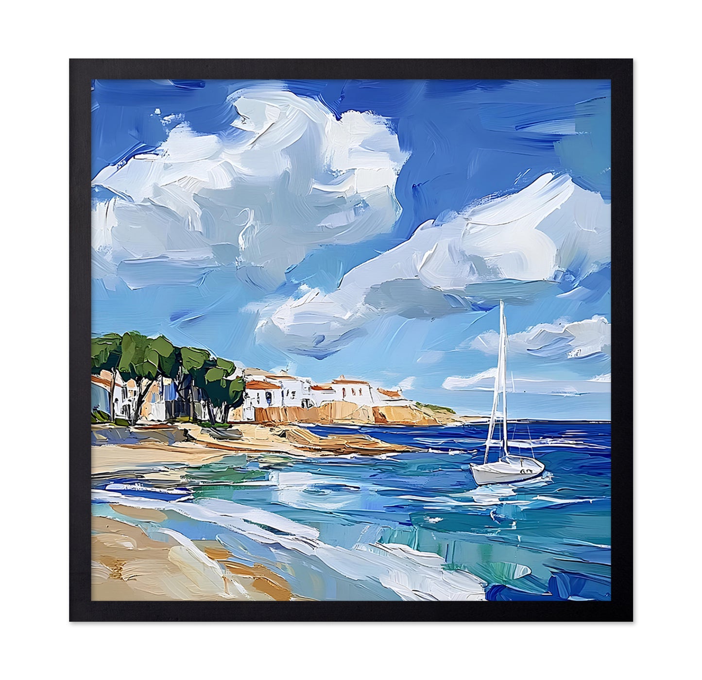 Sailboat On the Beach
