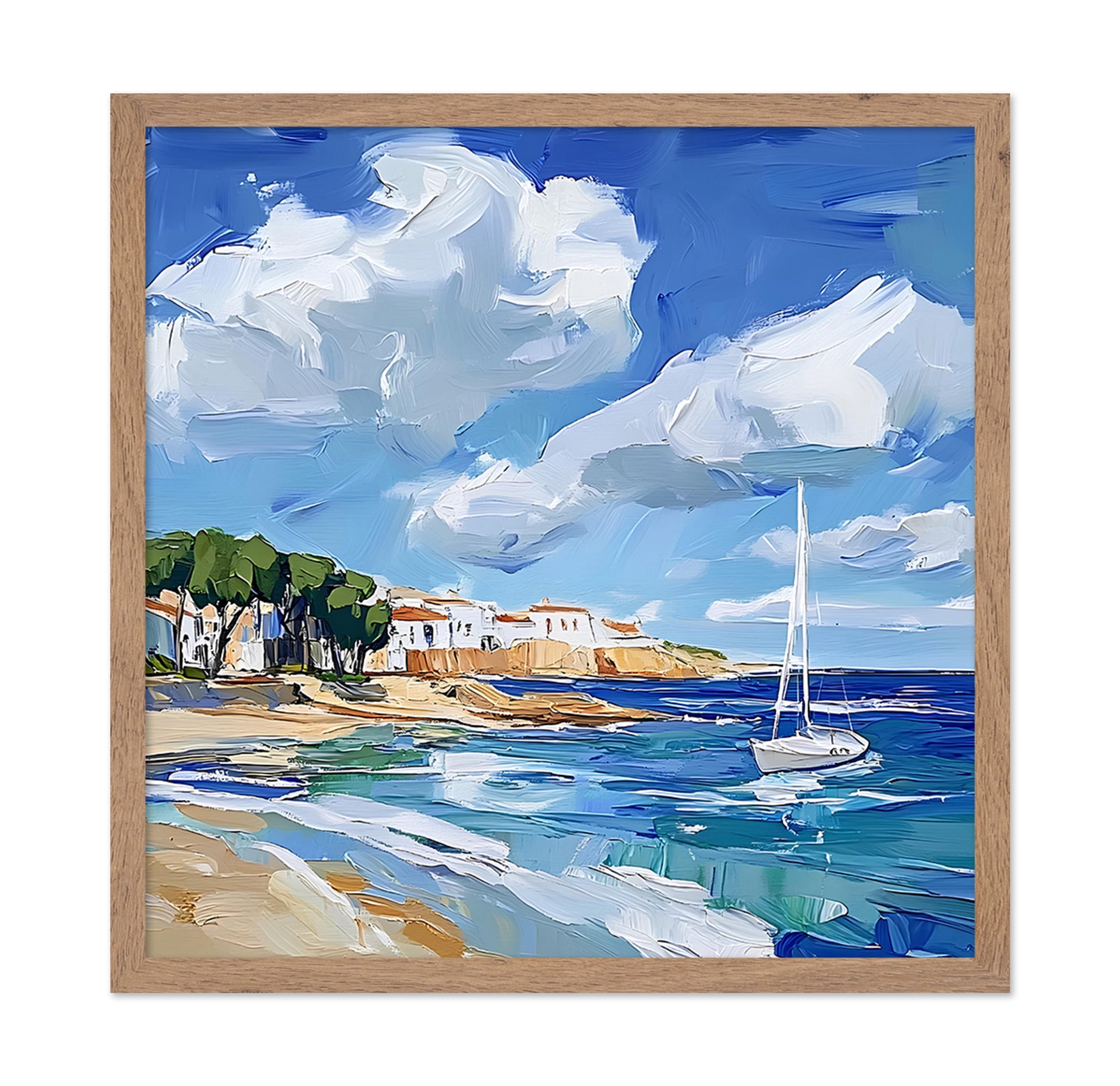Sailboat On the Beach