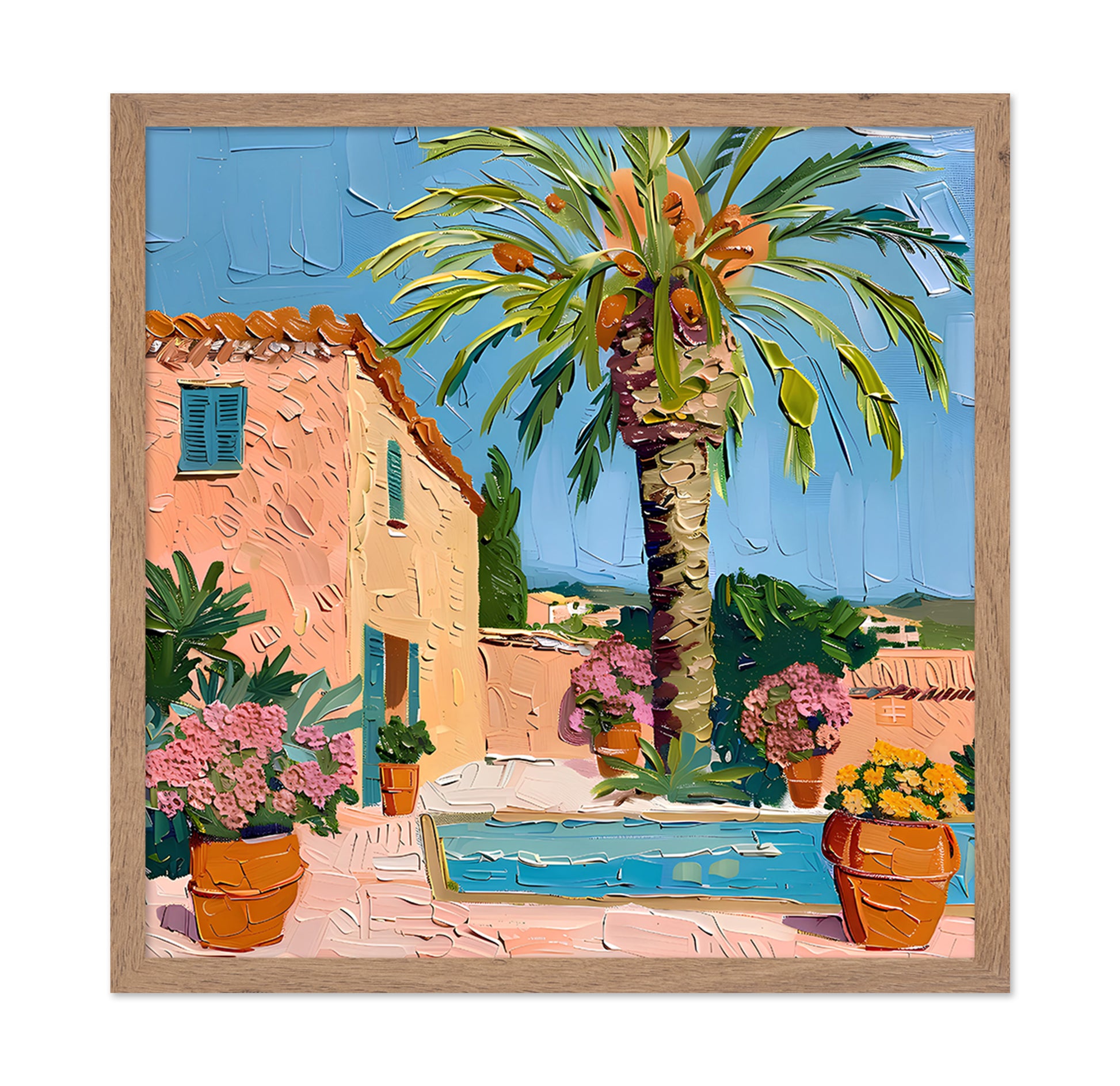 Mediterranean Villa Scene