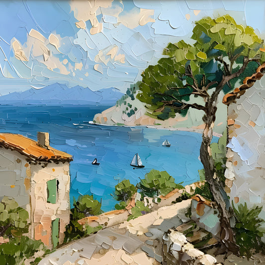 Coastal Landscape Painting