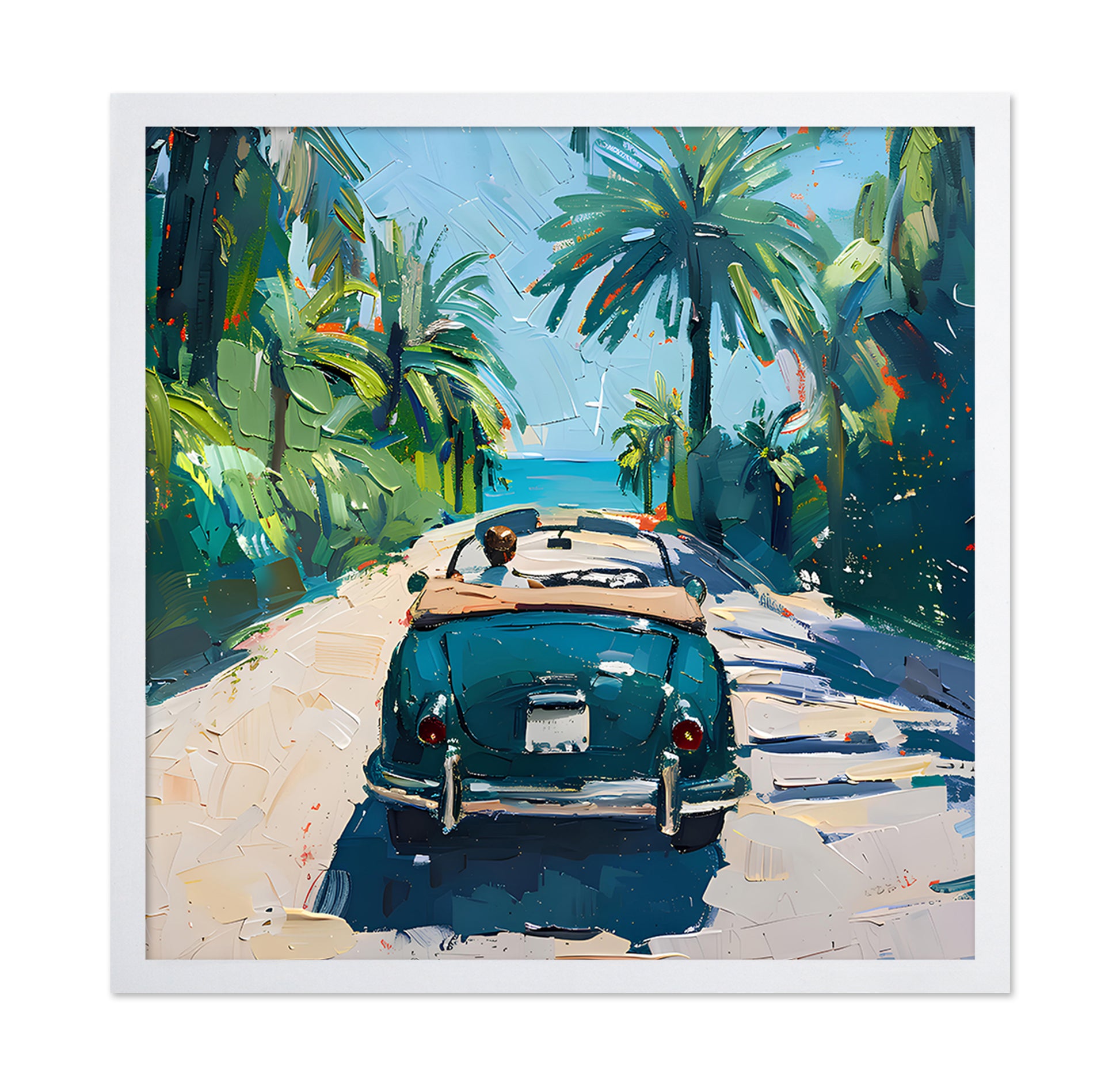 Car On the Beach