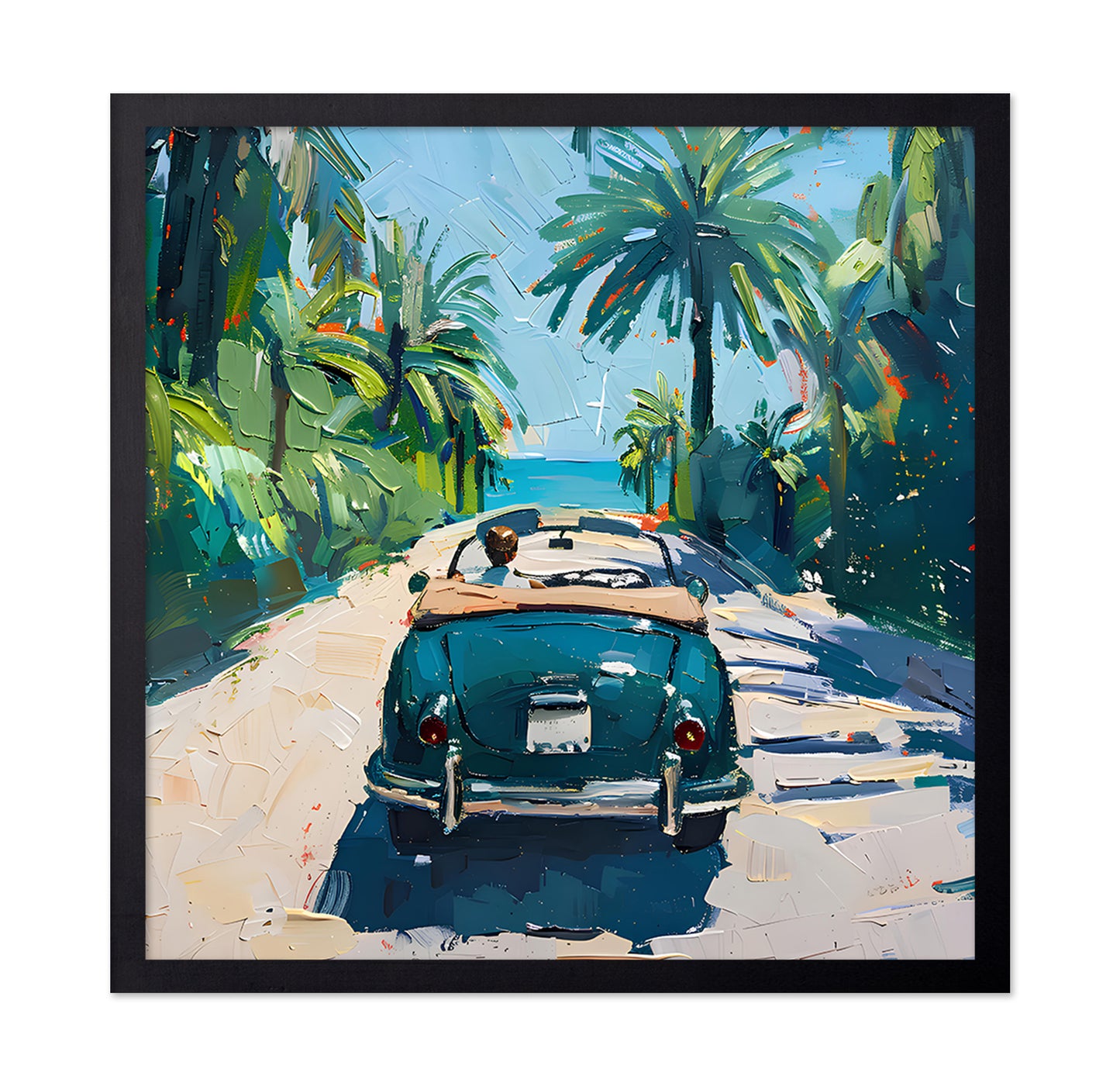 Car On the Beach
