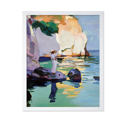 Woman On a Rock