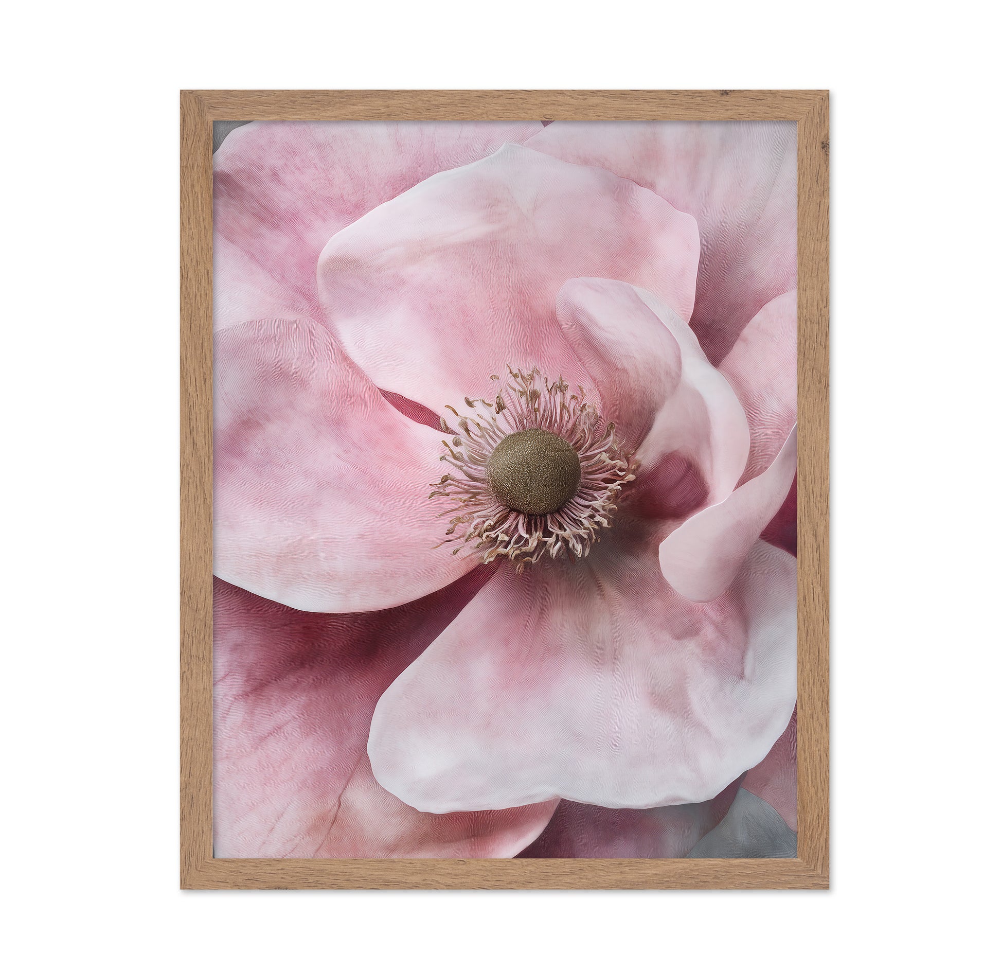 Delicate Pink Flower with Petals