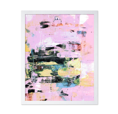 Expressive Brushstrokes With A Pastel Color