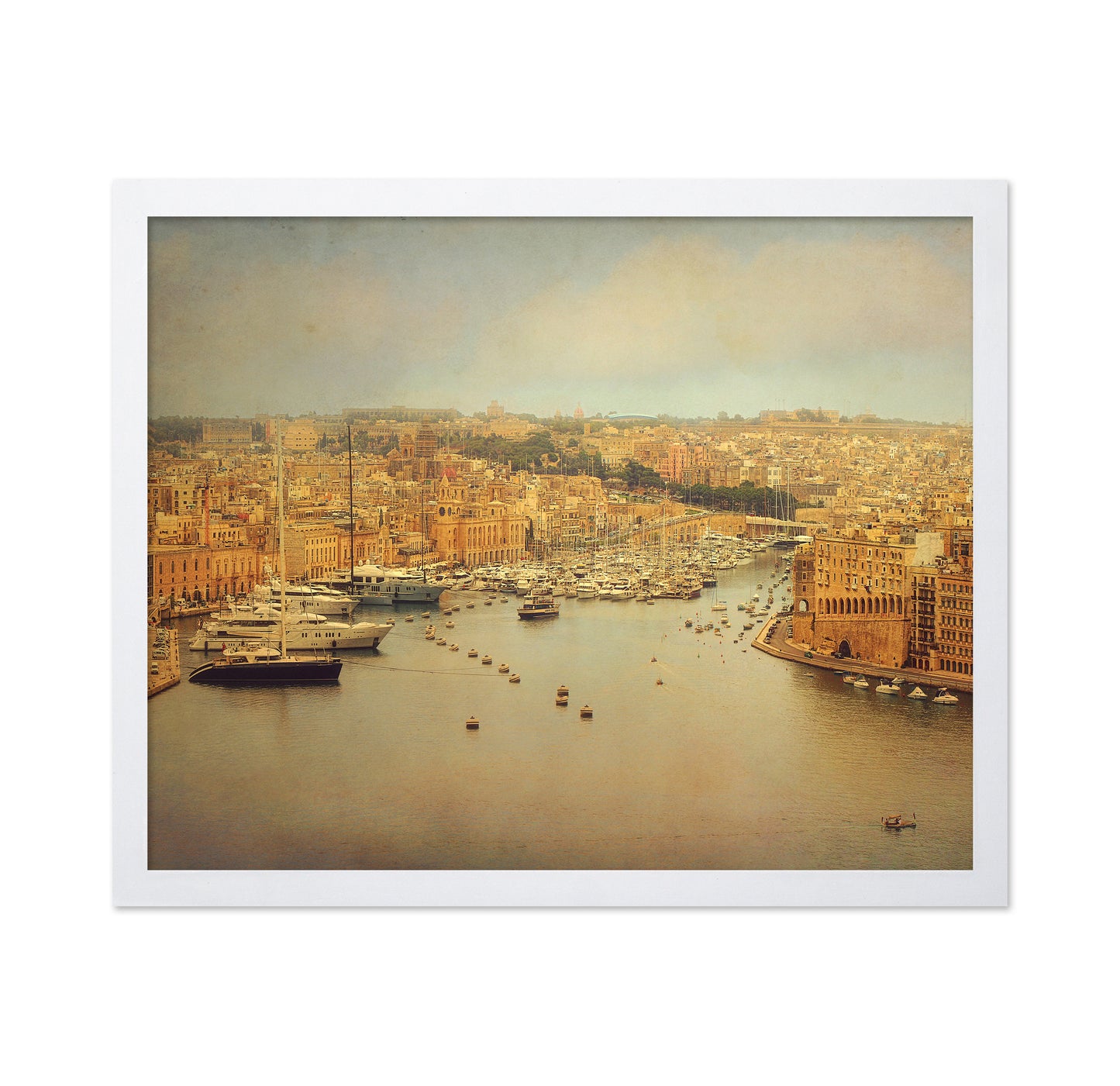 View from Upper Barakka, Valletta, Malta