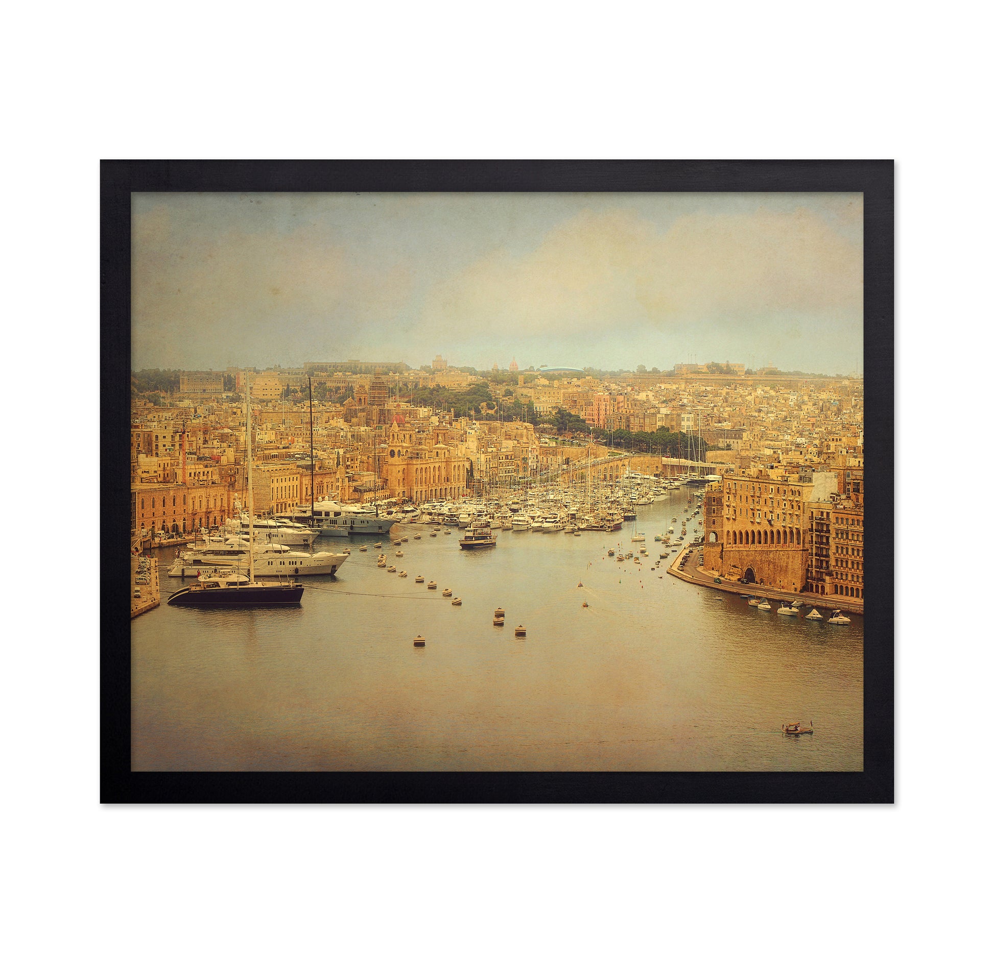 View from Upper Barakka, Valletta, Malta
