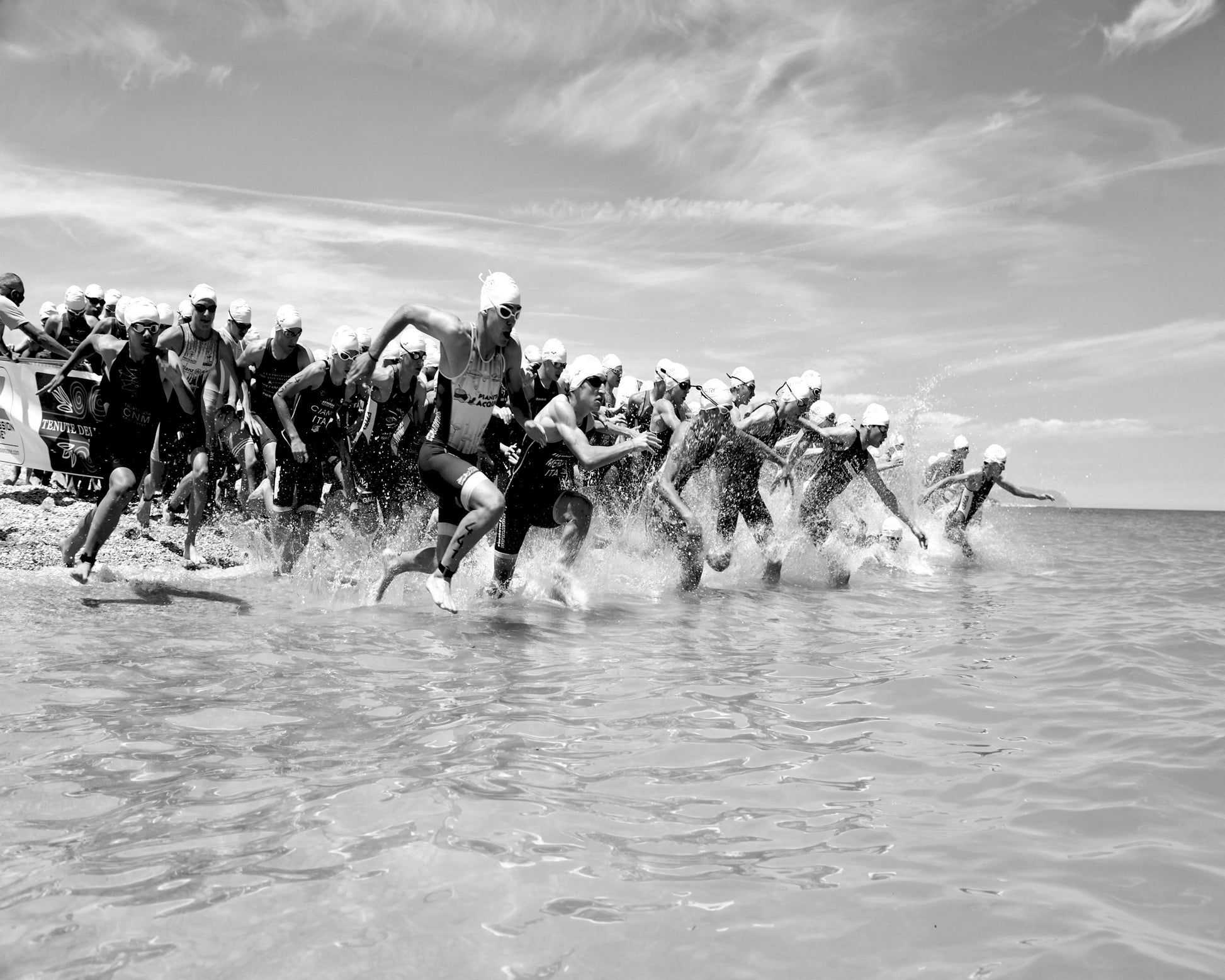 Triathlon Beach Start