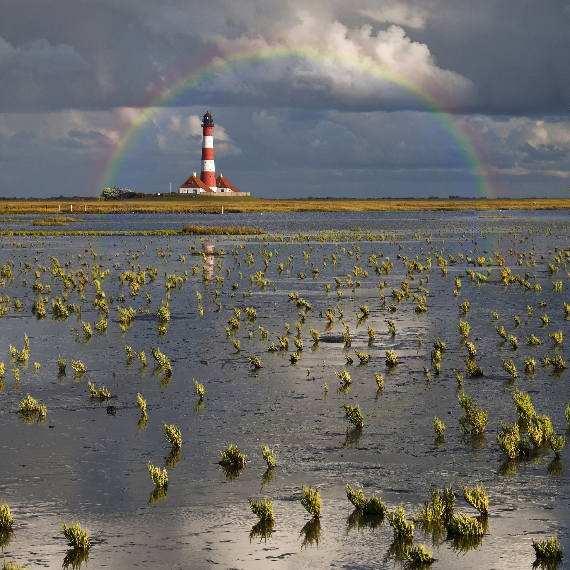 Lighthouse Meets Rainbow