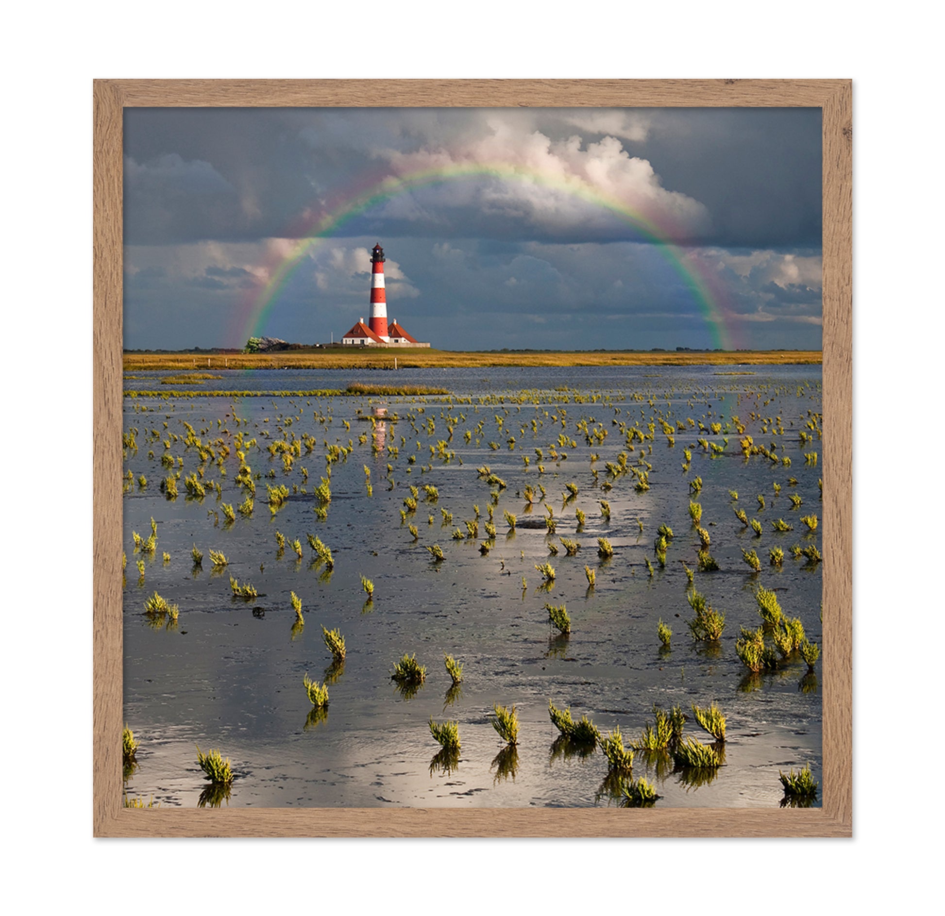 Lighthouse Meets Rainbow