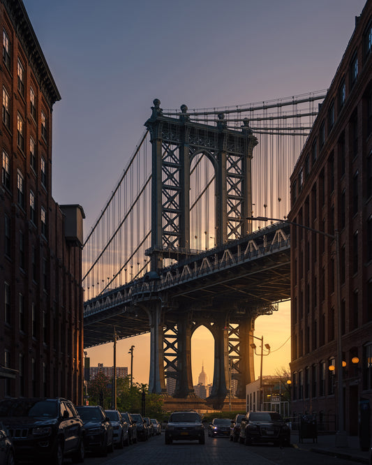 Manhattan Bridge in New York City