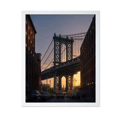 Manhattan Bridge in New York City