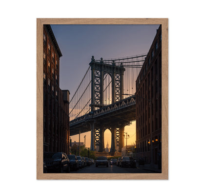 Manhattan Bridge in New York City