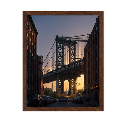 Manhattan Bridge in New York City