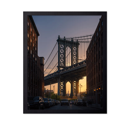 Manhattan Bridge in New York City