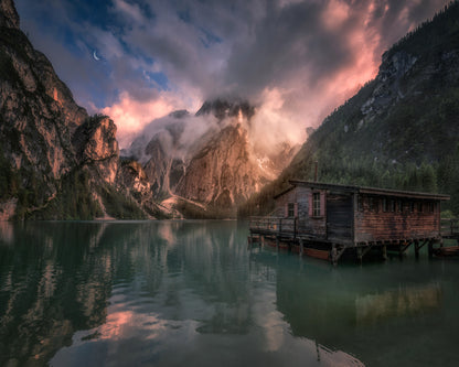 Lago Di Braies Dolomites