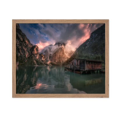 Lago Di Braies Dolomites