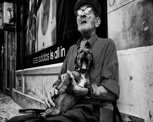 Old Man and Dog
