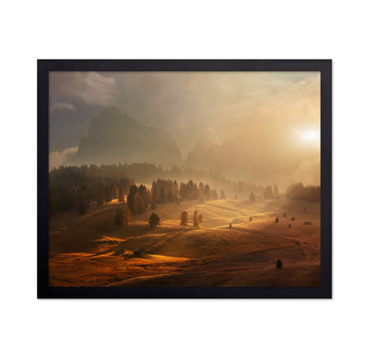 Morning On Alpine Meadow