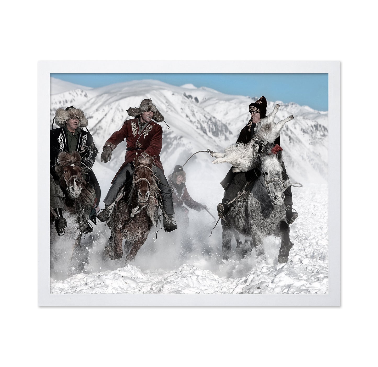 Winter Horse Race