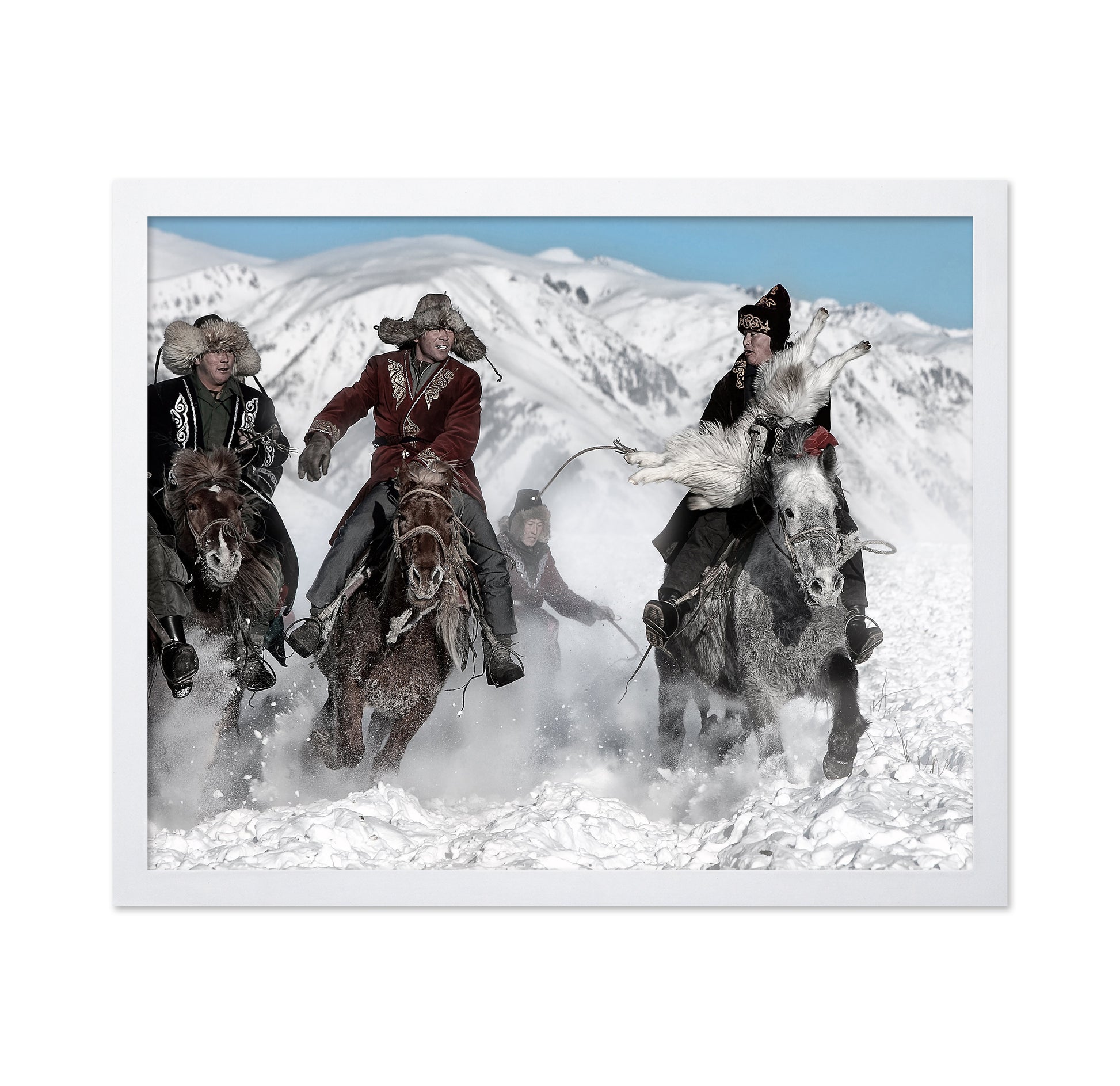 Winter Horse Race