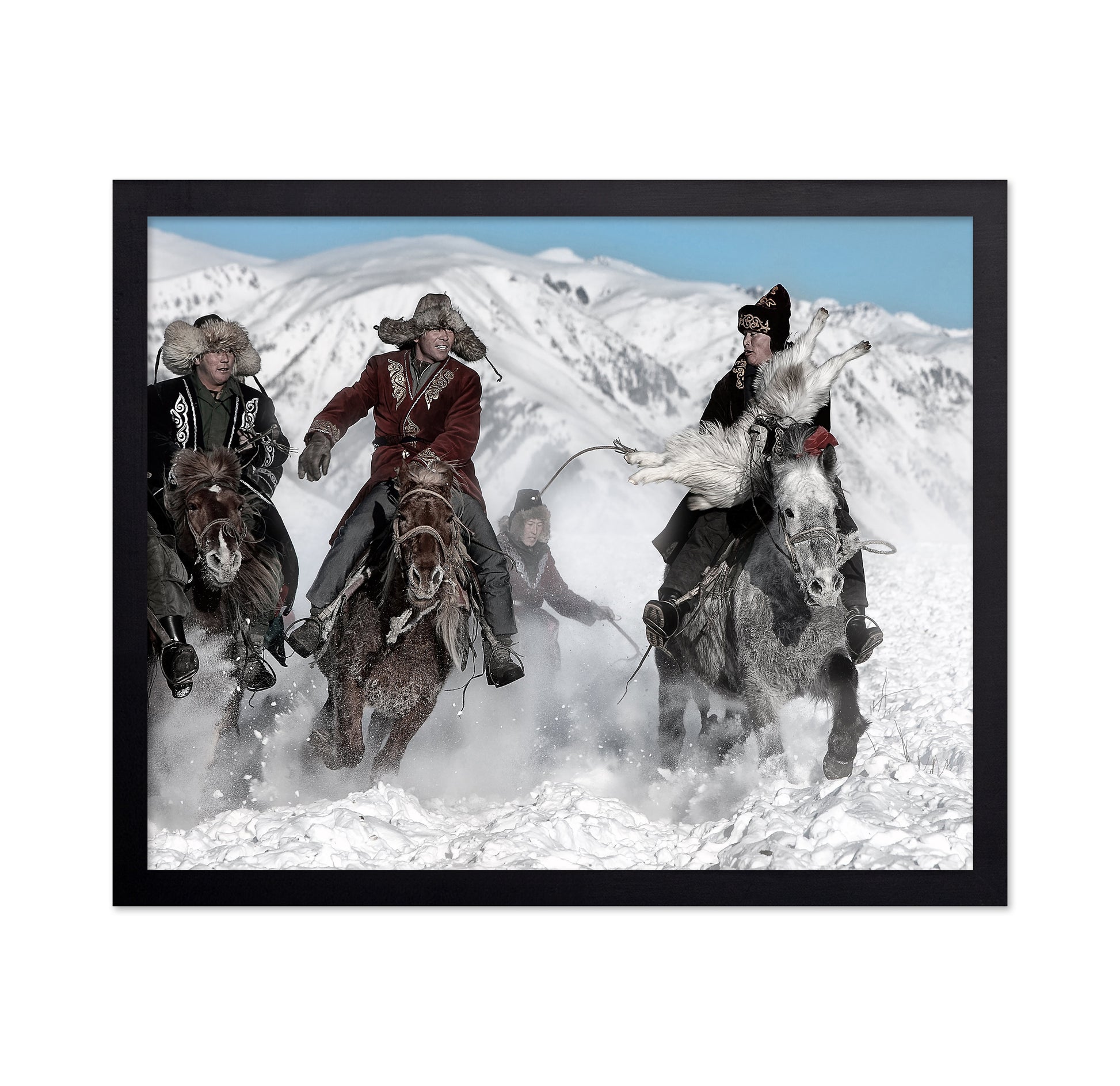Winter Horse Race
