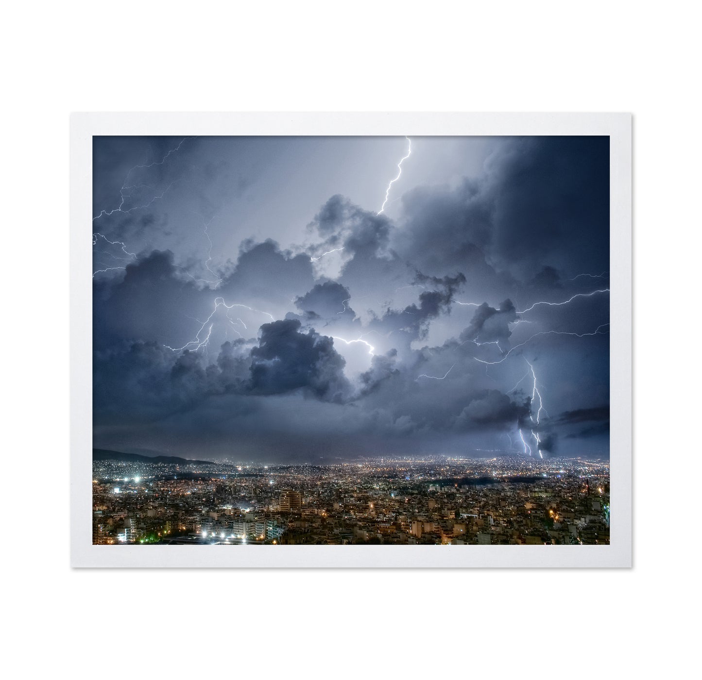 Lightning Over Athens