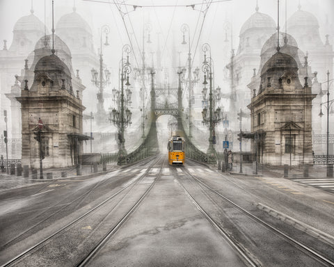 Yellow Tram - Budapest
