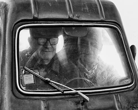 Truck Window People