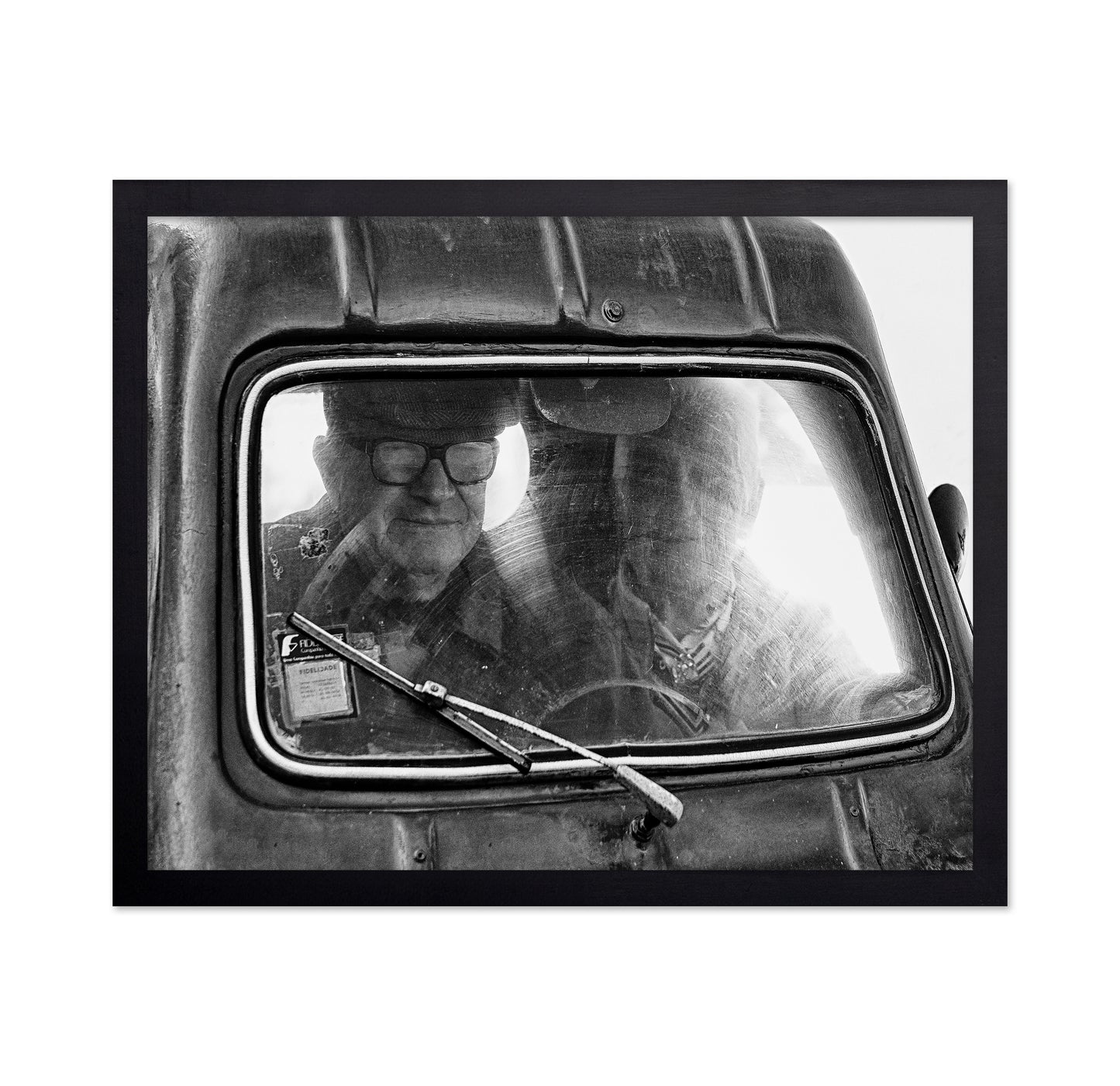 Truck Window People