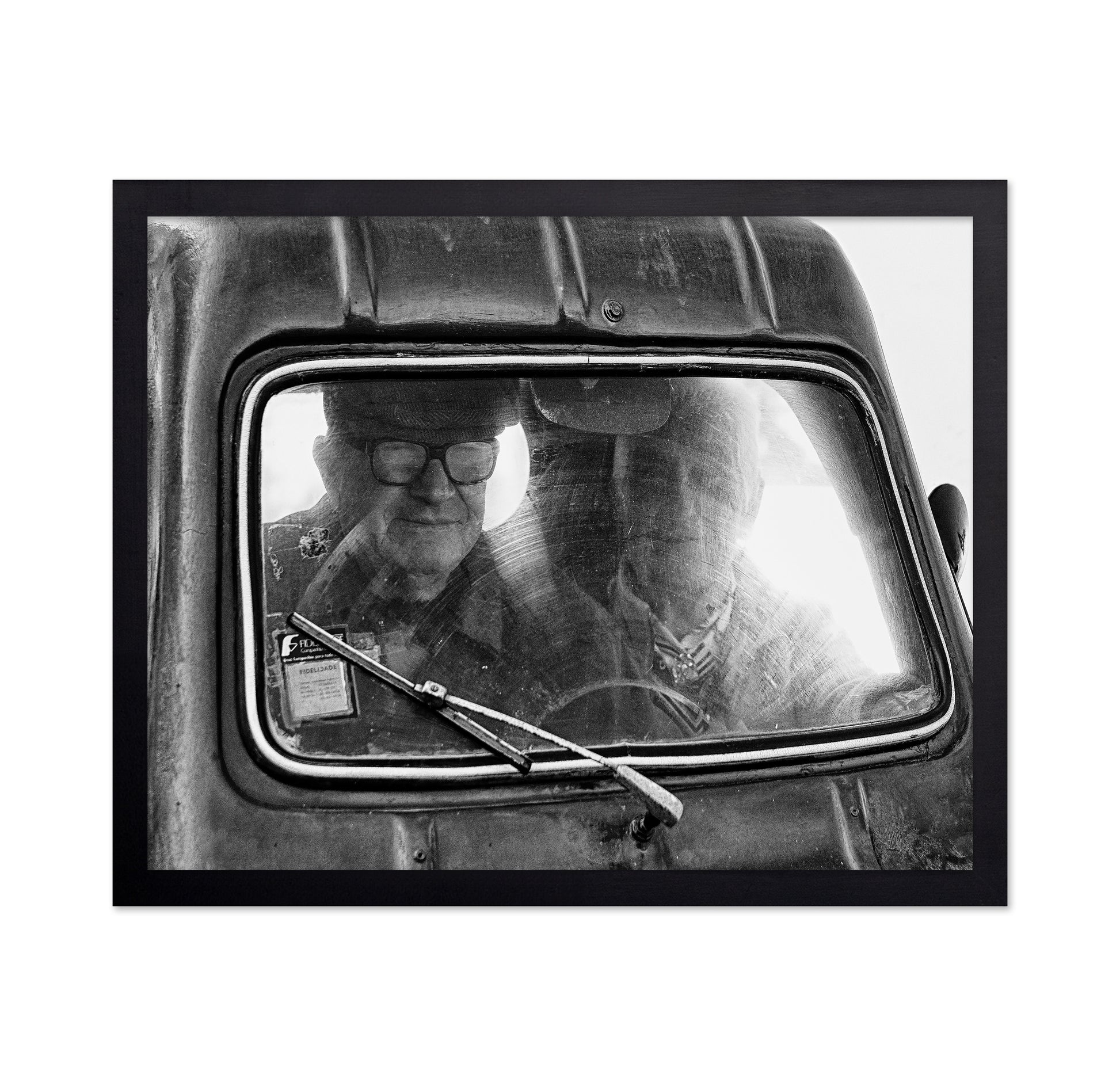 Truck Window People