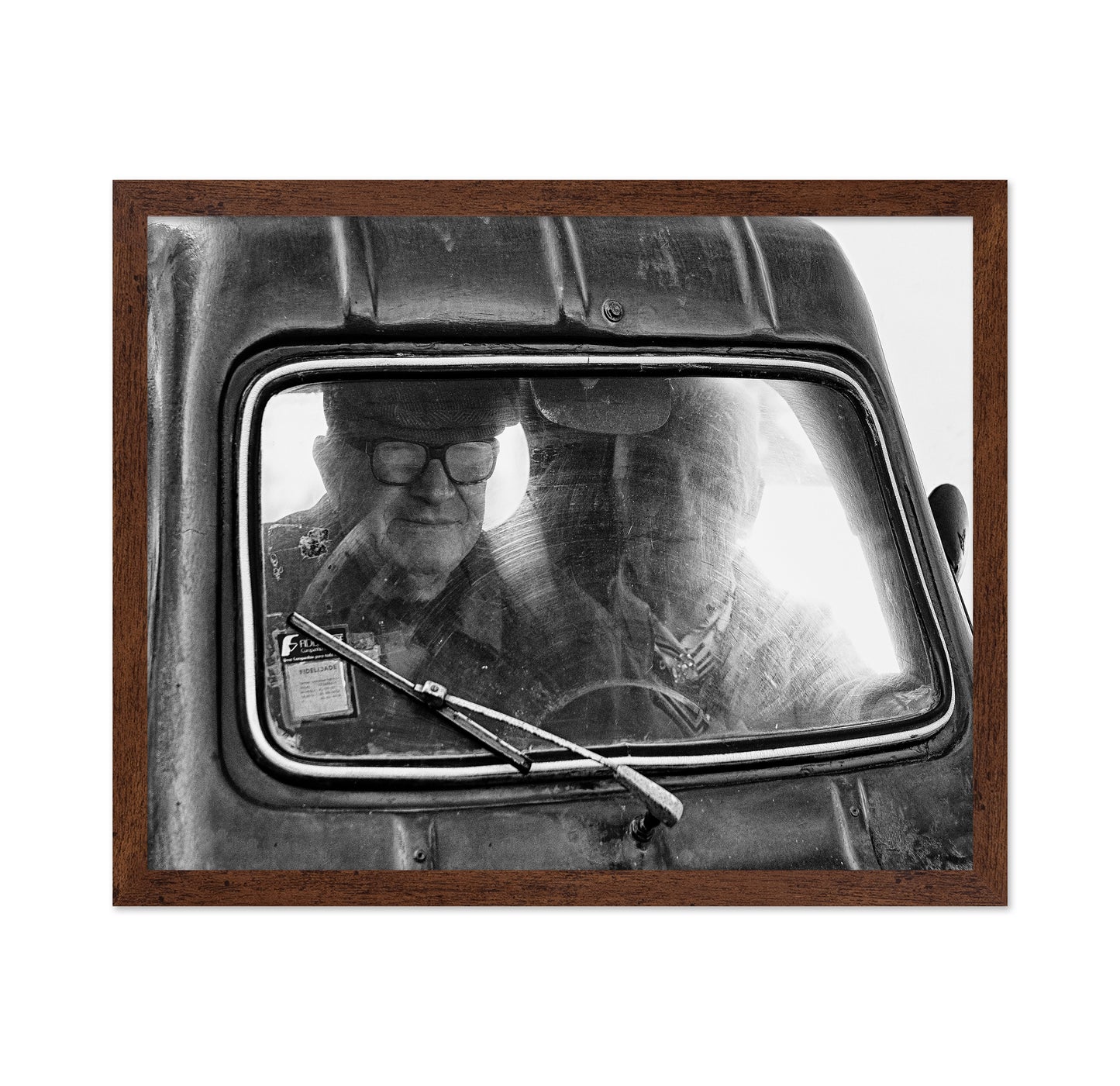 Truck Window People