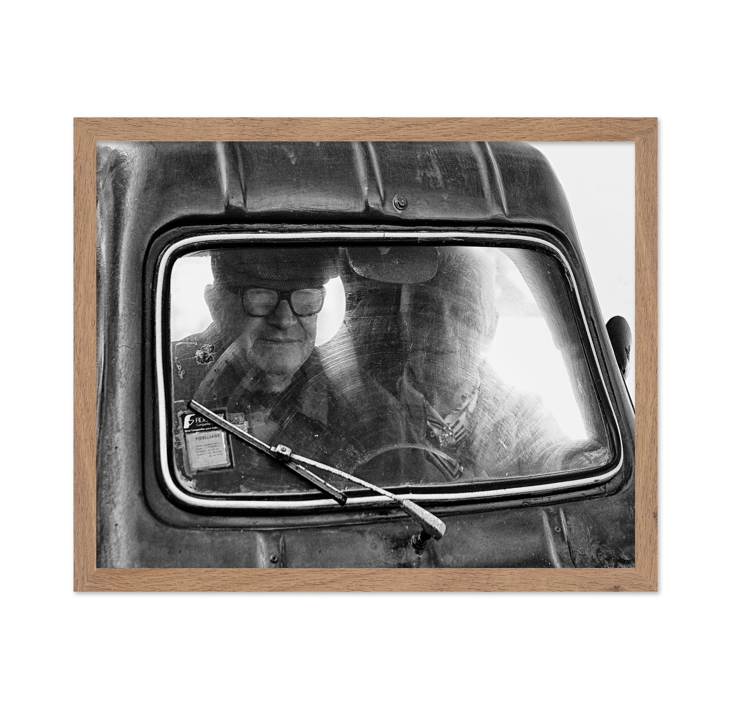 Truck Window People
