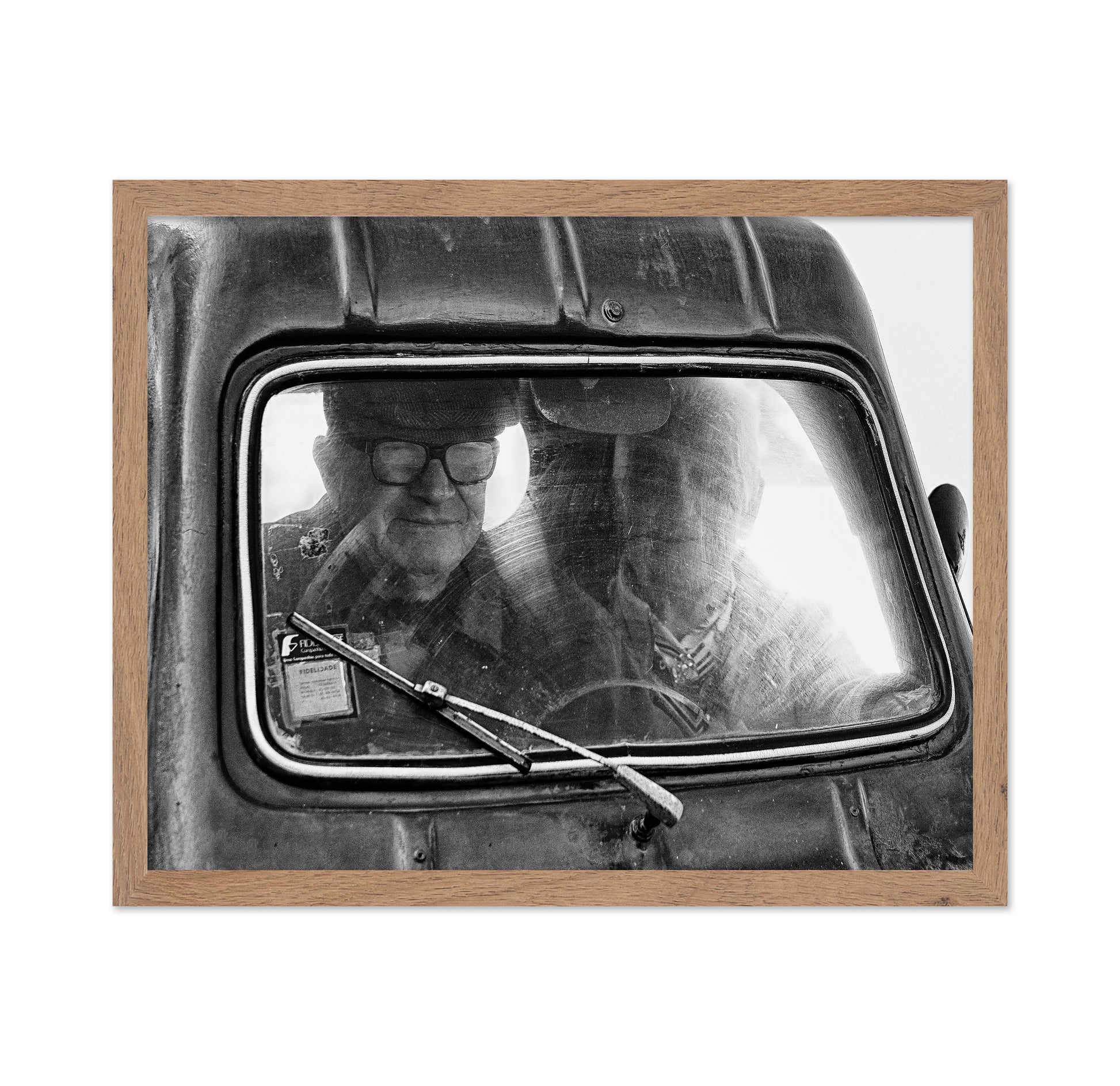 Truck Window People