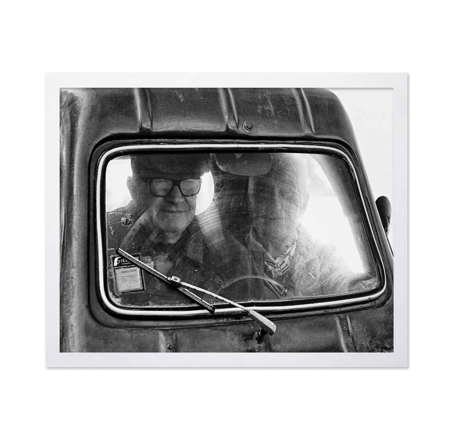 Truck Window People